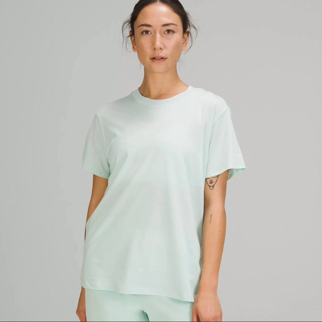 Lululemon All Yours T-Shirt In Delicate Mint Size 6